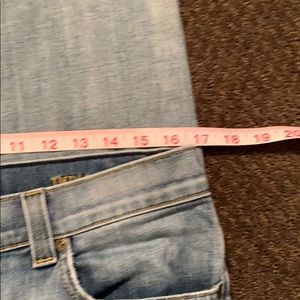 Fidelity jeans light blue size 32x33